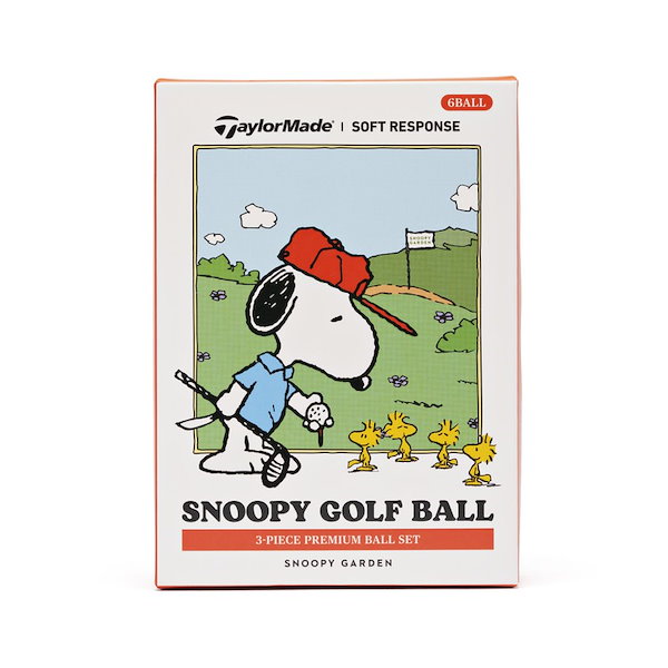 Qoo10] スヌーピー ゴルフボール 6個入り