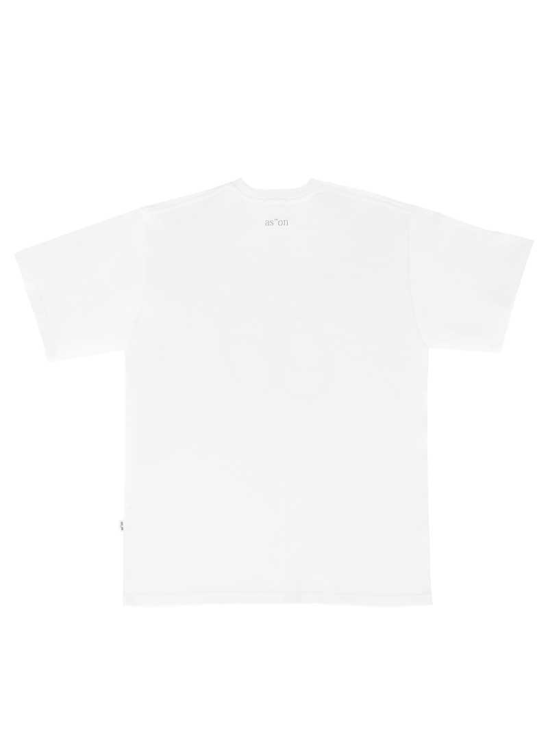 [as on] HOLIDAY OVERFIT T-SHIRT 2色 新商品 韓国人気 男女共用 肝節期 日常服 デイリー ストリートファッション