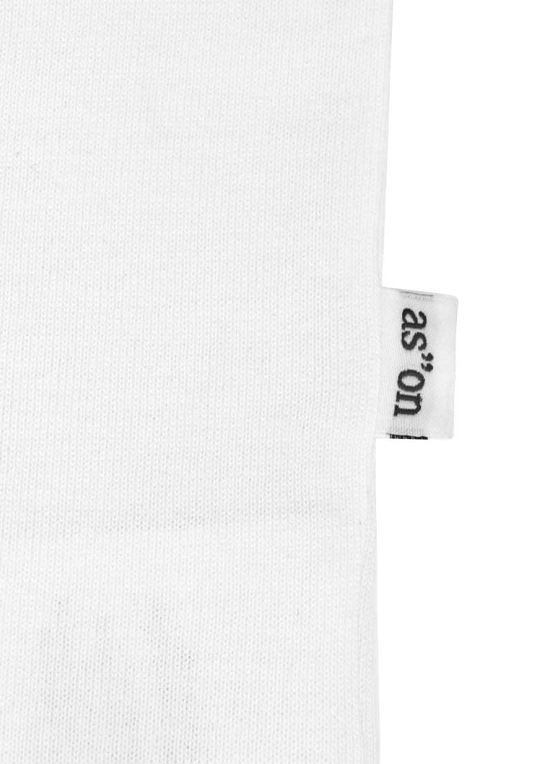 [as on] HOLIDAY OVERFIT T-SHIRT 2色 新商品 韓国人気 男女共用 肝節期 日常服 デイリー ストリートファッション