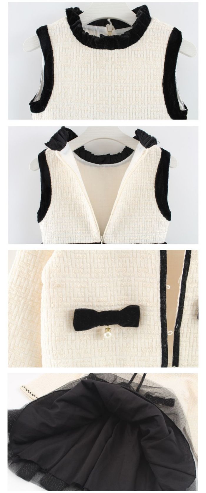 【即納】販売最低価 ！ 入学式 子供服 女 女の子 120 130 110 スーツ 卒園式 年 令和4年 年長 新一年生 アイボリー 黒 制服 長袖 受験 面接 発表会 結婚式 ツイード