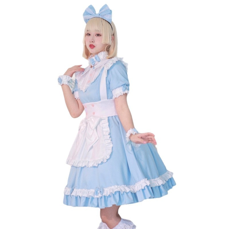 正規品アリスlolita洋服ロリータソフト妹コスプレ衣装メイドコスチュームcosワンピース 正規品アリスlolita洋服ロリータソフト妹コスプレ衣装メイドコスチュームcosワンピース