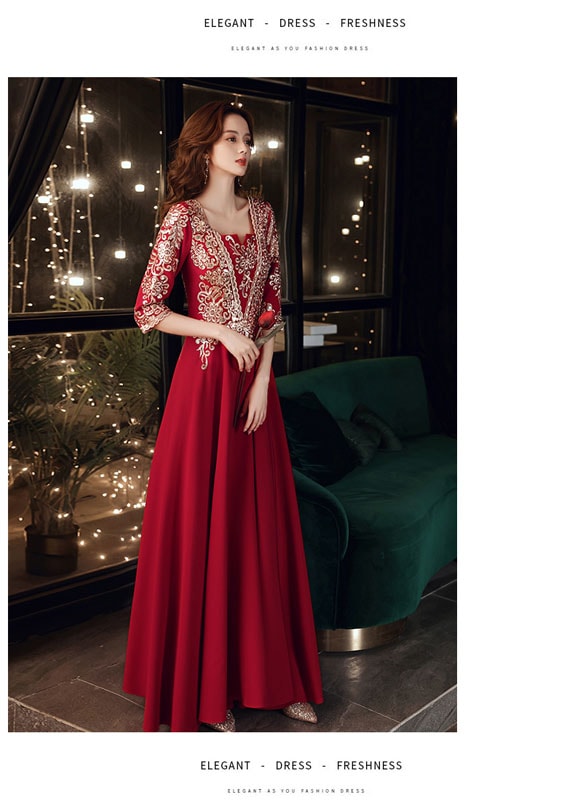 SNSで話題カラードレス ウェディングドレス ウエディングドレス イブニングドレス ワインレッド 袖あり ロング ファスナー 発表会 演奏会 結婚式 二次会 花嫁パーティードレス ロングドレス カクテ SNSで話題カラードレス ウェディングドレス ウエディングドレス イブニングドレス ワインレッド 袖あり ロング ファスナー 発表会 演奏会 結婚式 二次会 花嫁パーティードレス ロングドレス カクテ