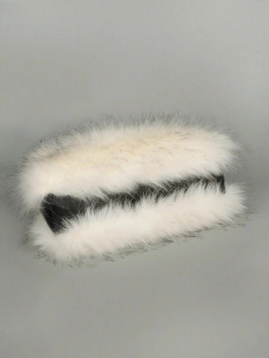 新作 毛むくじゅう女性用リストポーチふわふわウィンター クラッチバッグ大容量おしゃれなホワイト新作ファーバッグ 新作 毛むくじゅう女性用リストポーチふわふわウィンター クラッチバッグ大容量おしゃれなホワイト新作ファーバッグ