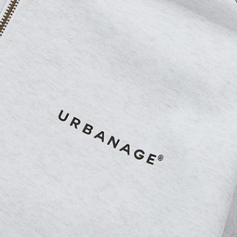 URBANAGE アンリミテッドハーフジップブラック