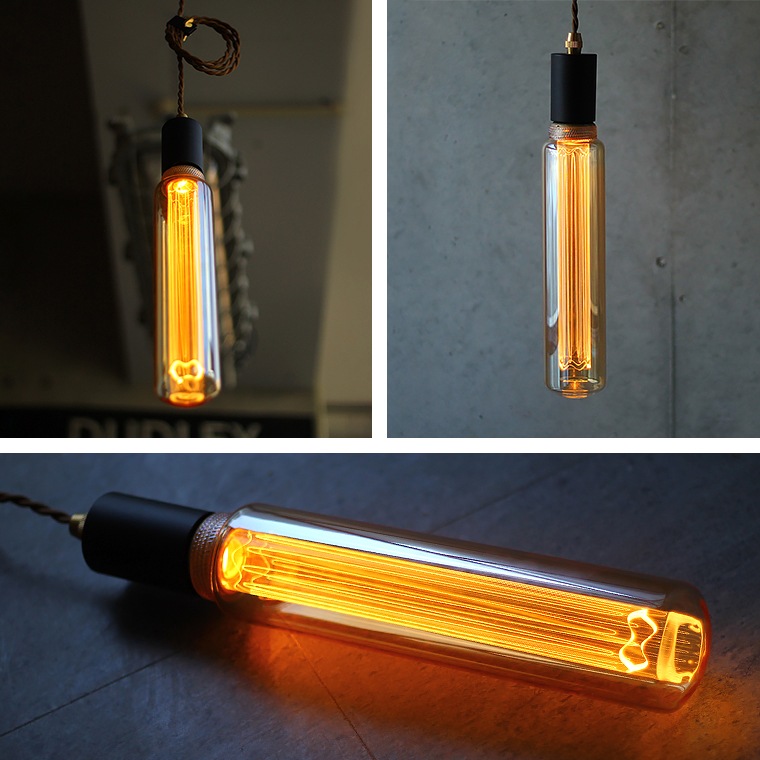 2個セットノスタルジアBIGチューブ E26 ゴールドガラス チューブ型 電球 円筒型 調光器対応 2個セットノスタルジアBIGチューブ E26 ゴールドガラス チューブ型 電球 円筒型 調光器対応