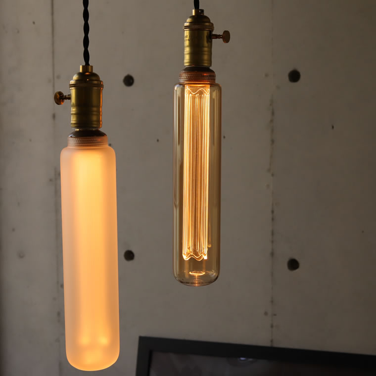 2個セットノスタルジアBIGチューブ E26 ゴールドガラス チューブ型 電球 円筒型 調光器対応 2個セットノスタルジアBIGチューブ E26 ゴールドガラス チューブ型 電球 円筒型 調光器対応