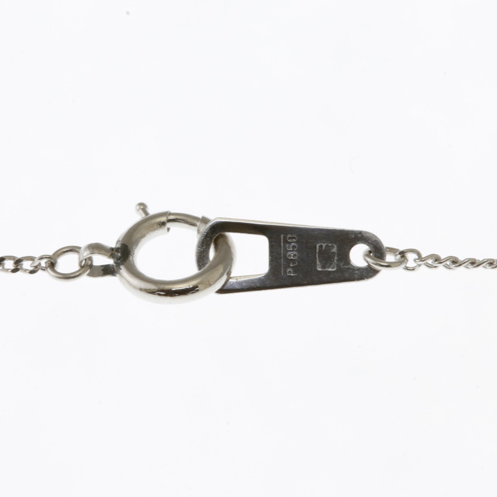 ネックレス Pt850プラチナ クォーツ 中古 美品 ネックレス Pt850プラチナ クォーツ 中古 美品