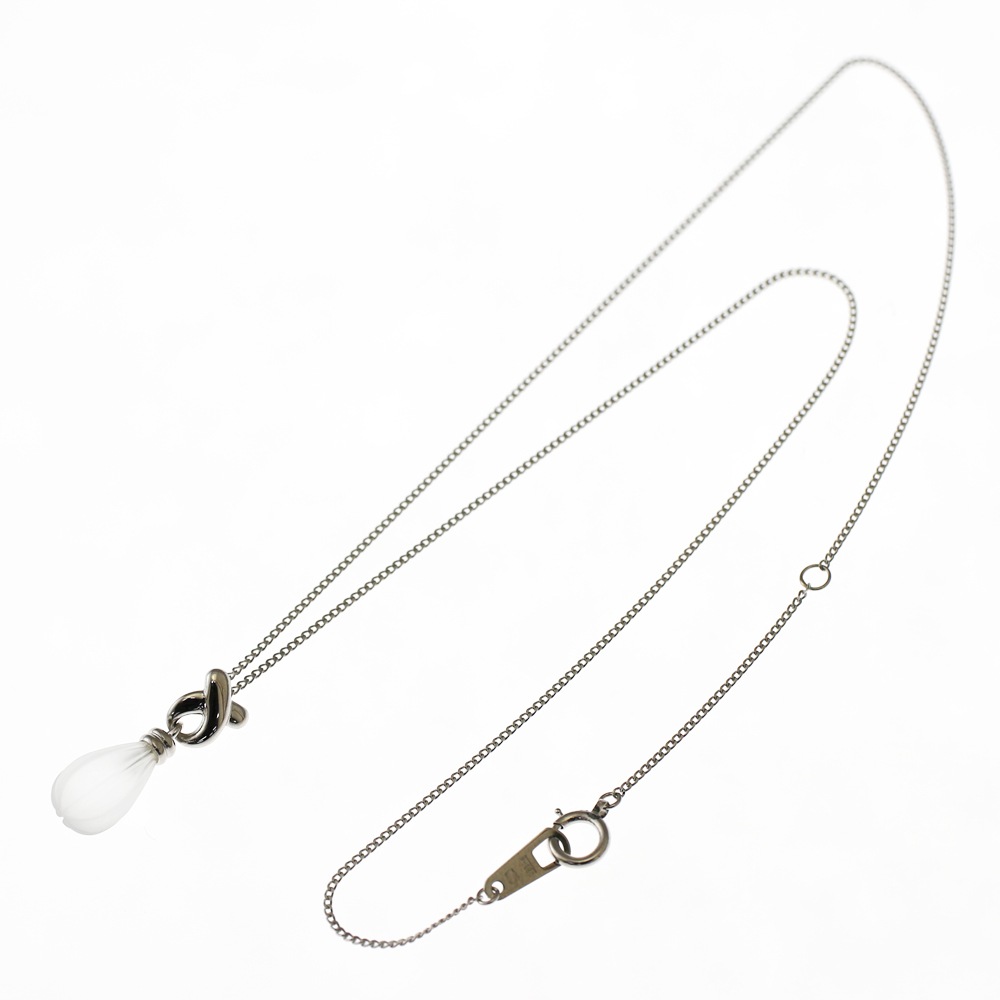 ネックレス Pt850プラチナ クォーツ 中古 美品 ネックレス Pt850プラチナ クォーツ 中古 美品