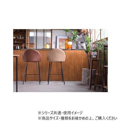 東谷 カウンターチェア ブラウン TEC-42BR