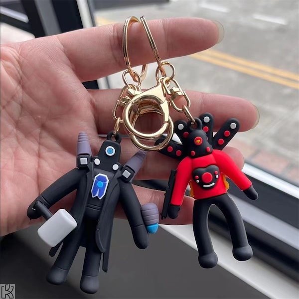 Qoo10] Skibidi トイレ キーホルダー タ