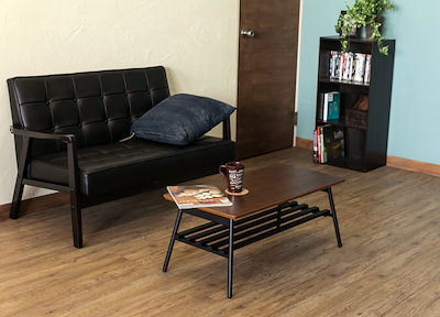 高品質低価 棚付き折れ脚テーブル Luster 80 : 家具・インテリア 在庫大得価