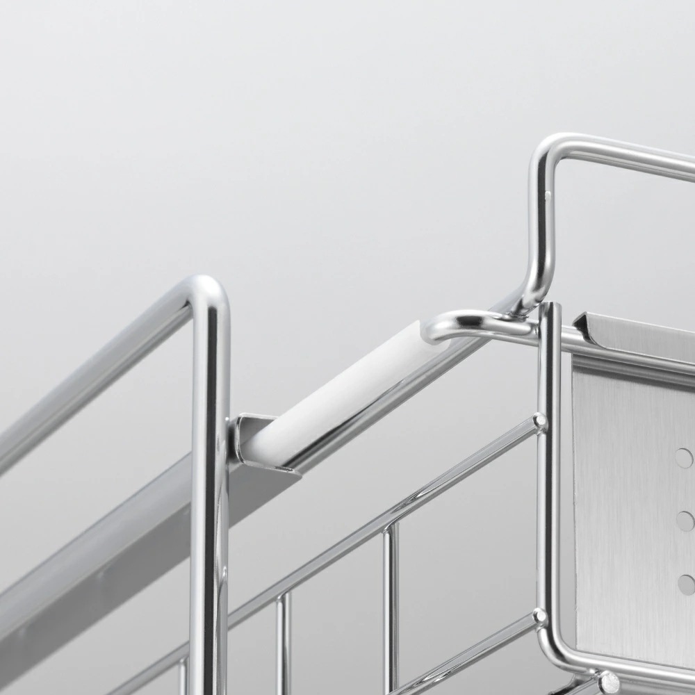 シンク下スライド収納 2段 幅25 ハイタイプ 1306250 燕三条 キッチン下収納 キッチンラック 収納 シンク下スライド収納 2段 幅25 ハイタイプ 1306250 燕三条 キッチン下収納 キッチンラック 収納