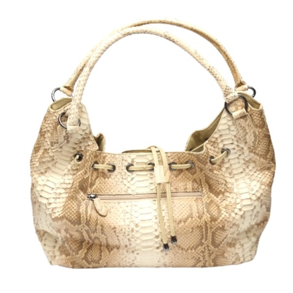 パイソンLB-2029 ダイヤモンドパイソン 訳あり グラデーションキャメル