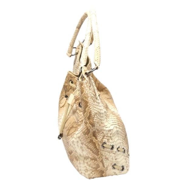 パイソンLB-2029 ダイヤモンドパイソン 訳あり グラデーションキャメル