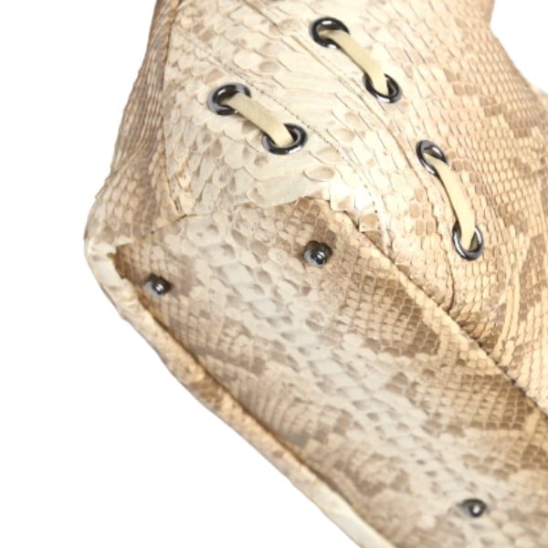 パイソンLB-2029 ダイヤモンドパイソン 訳あり グラデーションキャメル