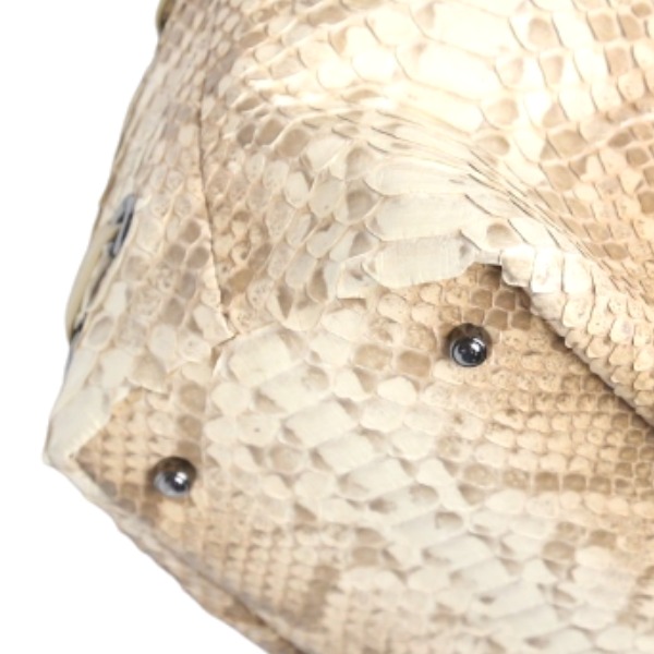 パイソンLB-2029 ダイヤモンドパイソン 訳あり グラデーションキャメル