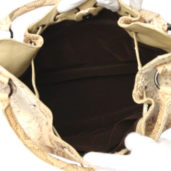 パイソンLB-2029 ダイヤモンドパイソン 訳あり グラデーションキャメル