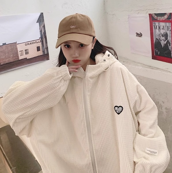 レディース トップス ジャケット アウター ミディアム丈 長袖 萌袖 フード ワイド ストリート 中厚手 大人可愛い カジュアル おしゃれ かっこいい ルーズ 個性的 主役級 存在感 キュート レディース トップス ジャケット アウター ミディアム丈 長袖 萌袖 フード ワイド ストリート 中厚手 大人可愛い カジュアル おしゃれ かっこいい ルーズ 個性的 主役級 存在感 キュート