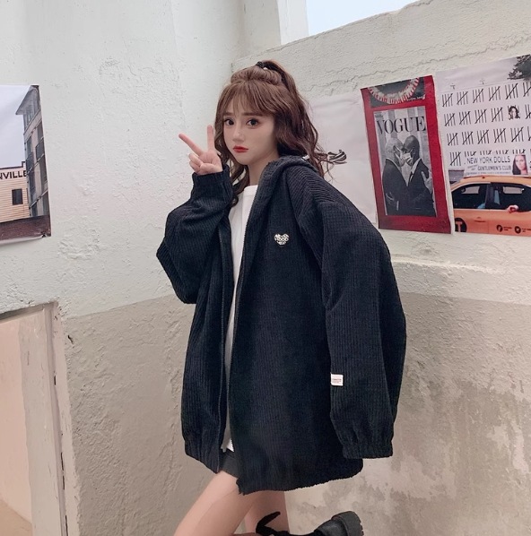 レディース トップス ジャケット アウター ミディアム丈 長袖 萌袖 フード ワイド ストリート 中厚手 大人可愛い カジュアル おしゃれ かっこいい ルーズ 個性的 主役級 存在感 キュート レディース トップス ジャケット アウター ミディアム丈 長袖 萌袖 フード ワイド ストリート 中厚手 大人可愛い カジュアル おしゃれ かっこいい ルーズ 個性的 主役級 存在感 キュート