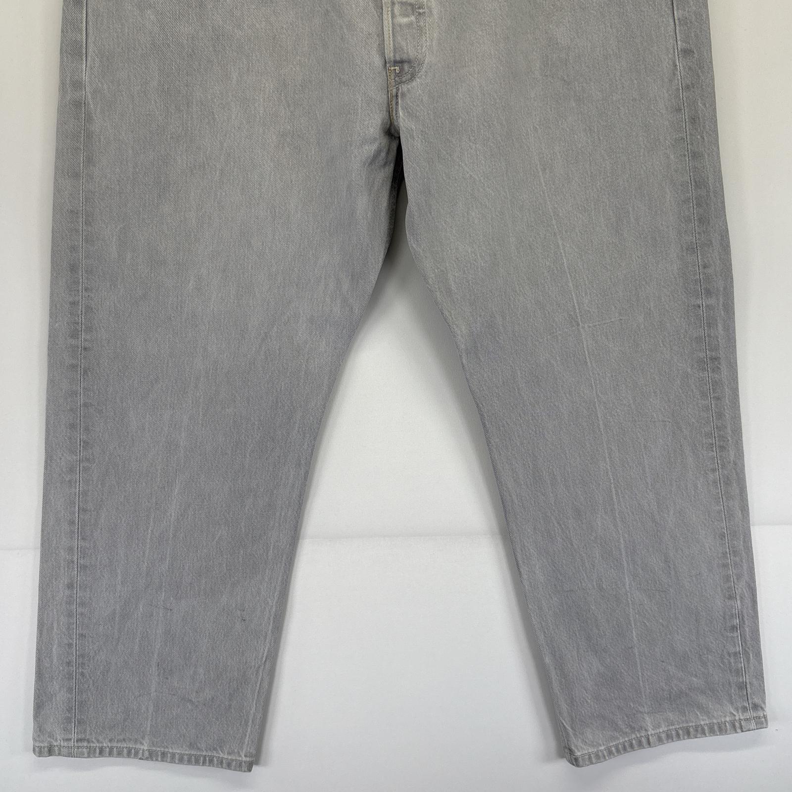 古着 デニムパンツ 501 ストレート ボタンフライ カラーパンツ 大きいサイズ w42 L30 グレー系 メンズ 古着 デニムパンツ 501 ストレート ボタンフライ カラーパンツ 大きいサイズ w42 L30 グレー系 メンズ