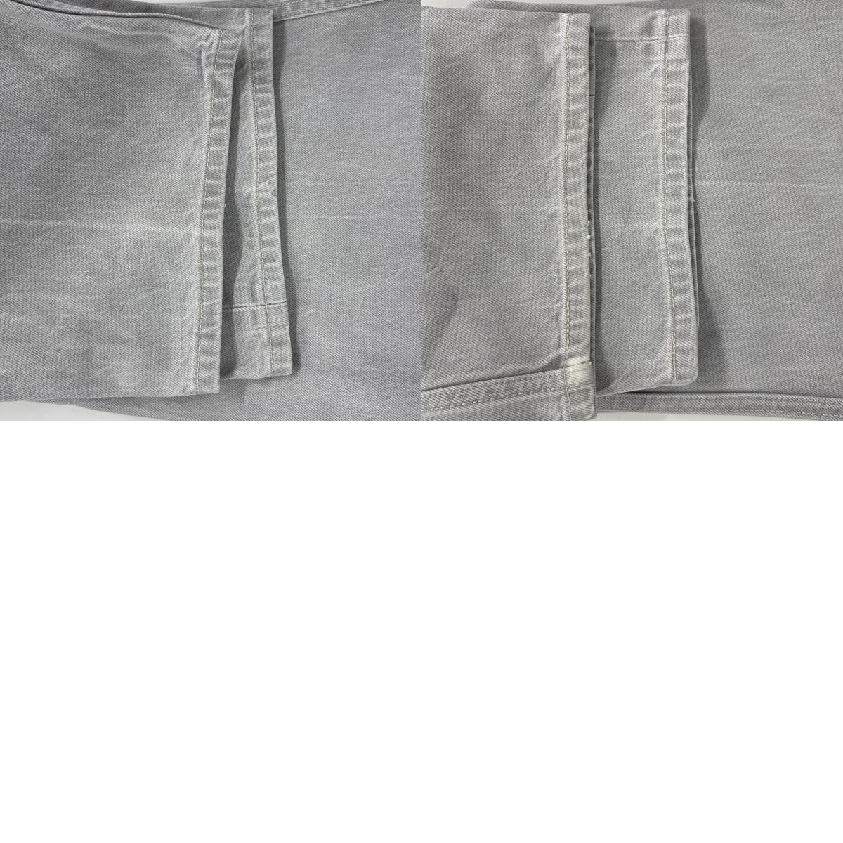 古着 デニムパンツ 501 ストレート ボタンフライ カラーパンツ 大きいサイズ w42 L30 グレー系 メンズ 古着 デニムパンツ 501 ストレート ボタンフライ カラーパンツ 大きいサイズ w42 L30 グレー系 メンズ