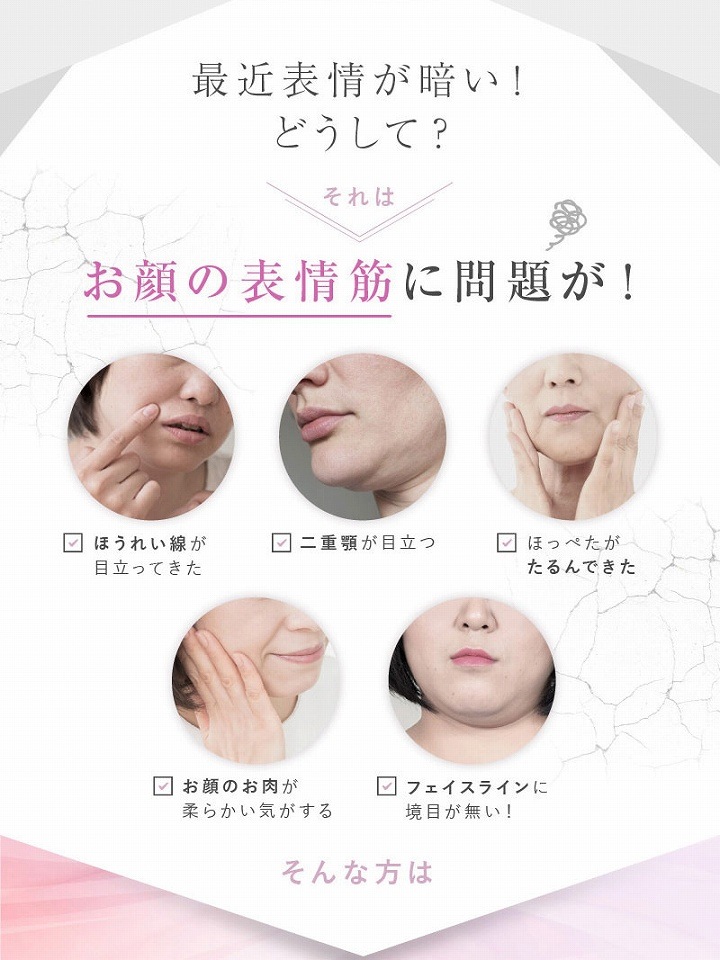 表情筋エクササイズ フェイシャルリフトアトワンスαビギナーズセット フェイシャルローラー付