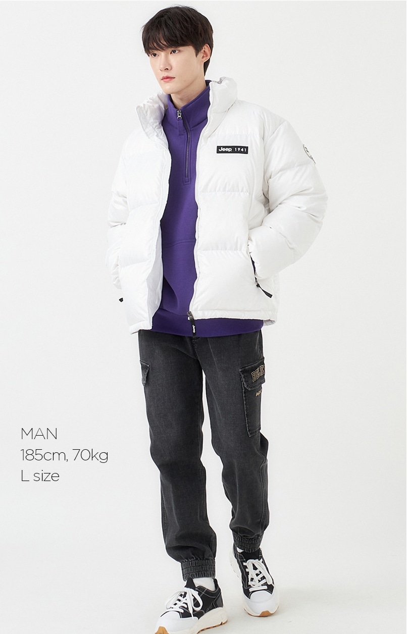 WRANGLER 半ネック ショット ダックダウンジャンパーJM4JPU403