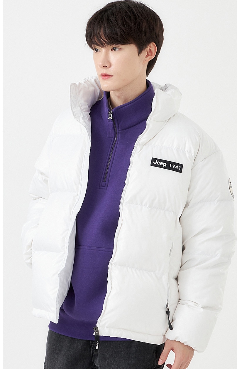 WRANGLER 半ネック ショット ダックダウンジャンパーJM4JPU403