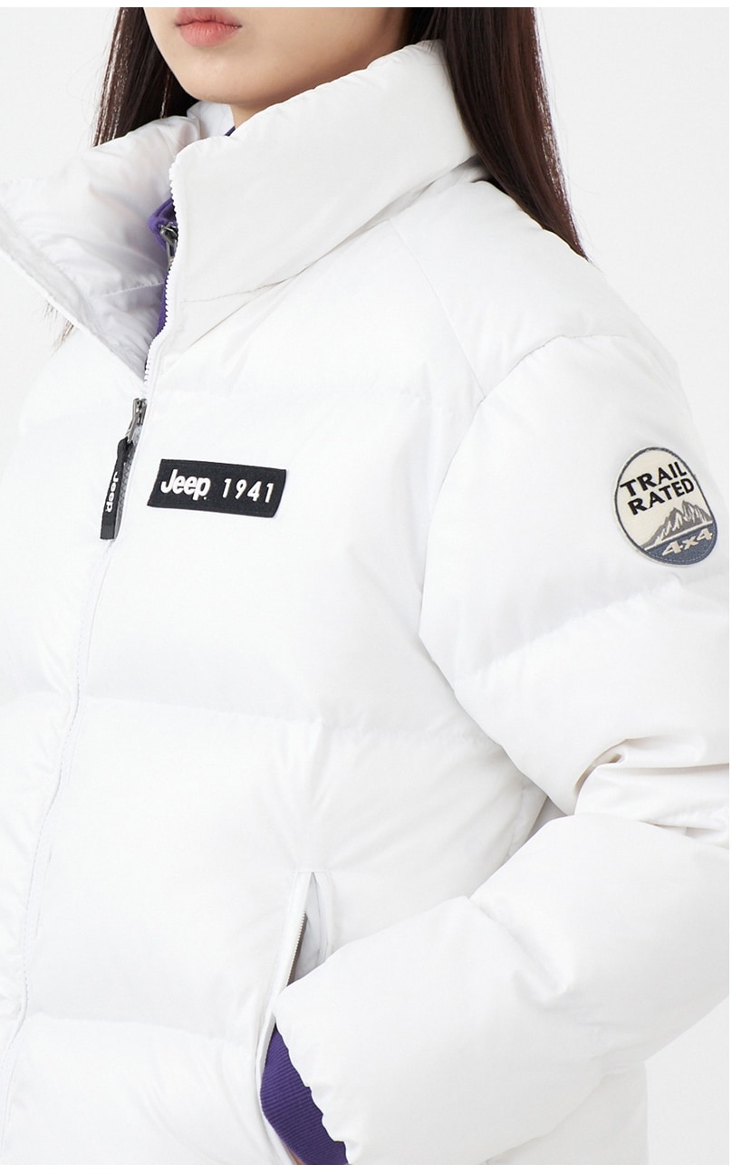 WRANGLER 半ネック ショット ダックダウンジャンパーJM4JPU403