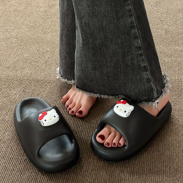 Qoo10] 激壳れ人気商品ハローキティスリッパかわい