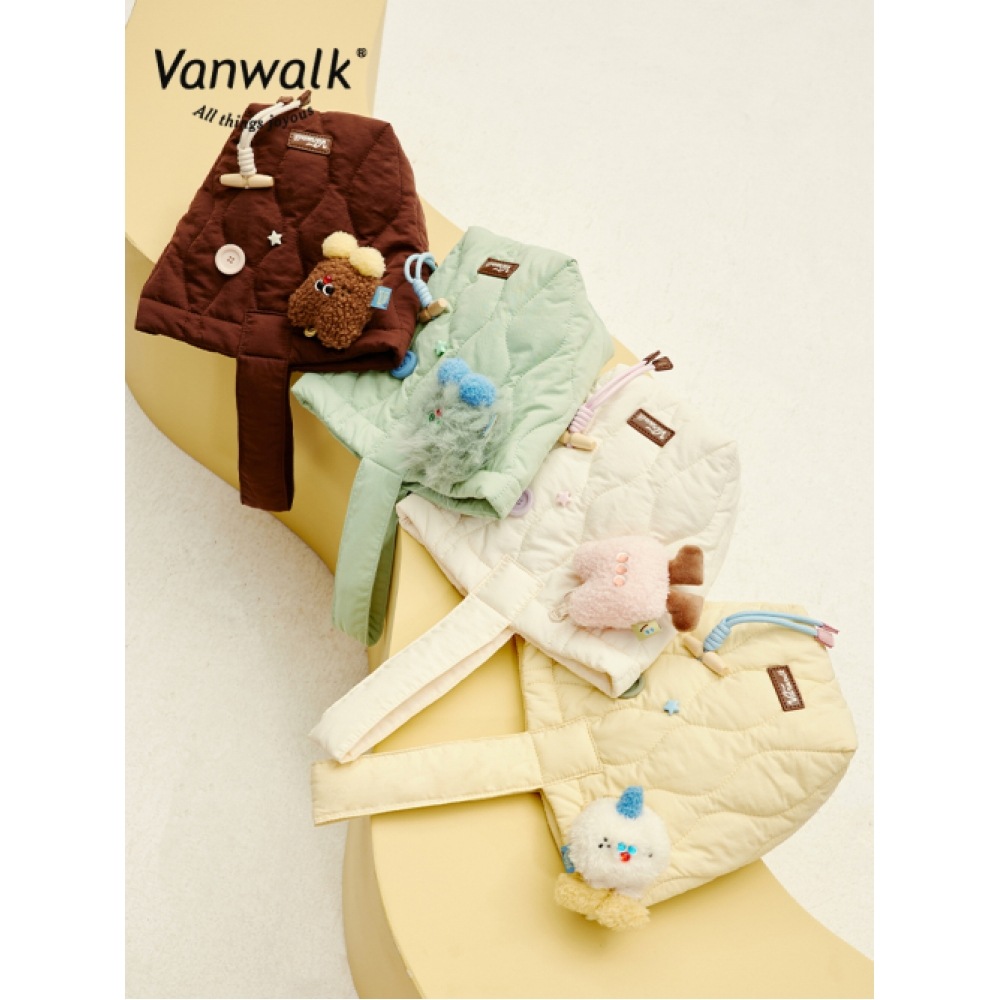 VANWALK マカロン トートバッグ [ブラウン]