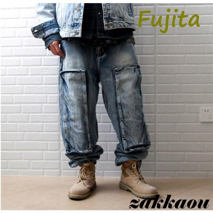 デニムパンツ メンズ デニム カーゴパンツ 大きいサイズ ズボン ジーンズ Gパン ジーパン カジュアル ゆる ヒップホップ デニムパンツ メンズ デニム カーゴパンツ 大きいサイズ ズボン ジーンズ Gパン ジーパン カジュアル ゆる ヒップホップ