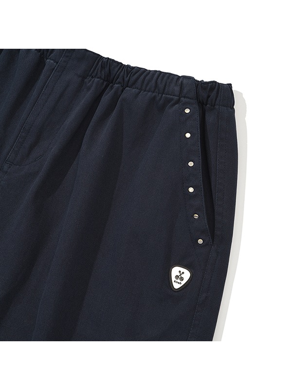 CARGO BERMUDA COTTON PANTS [NAVY]