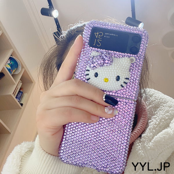 Qoo10] Galaxy 手作り キティちゃん galaxy z