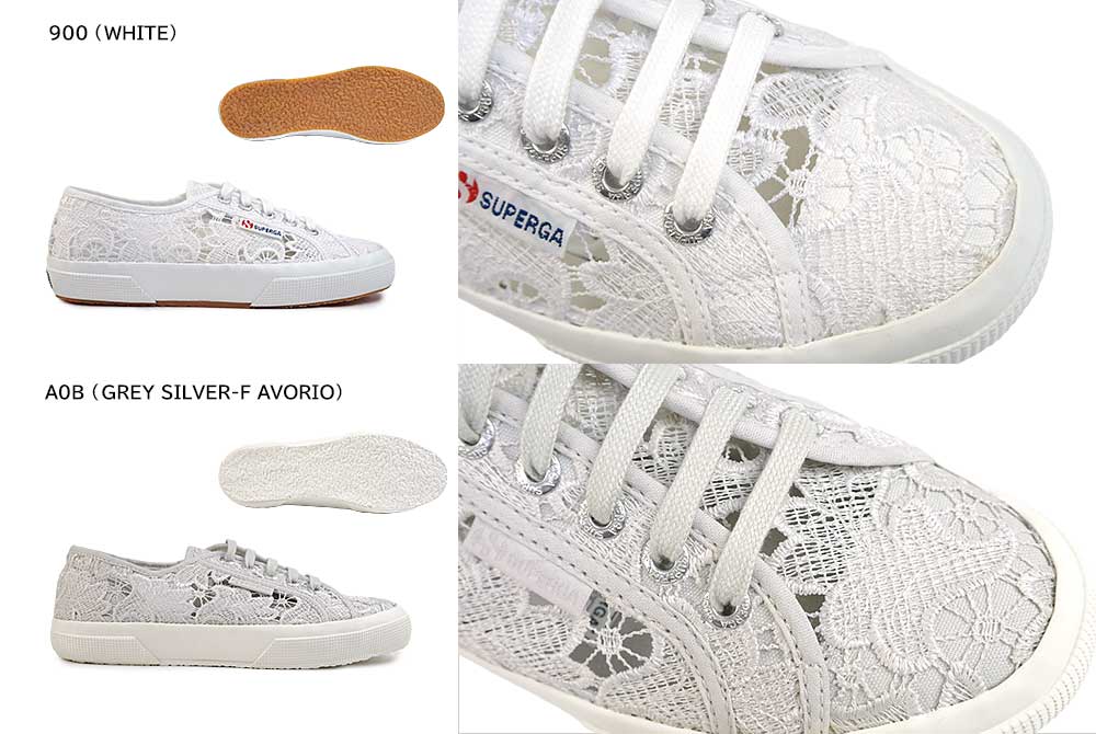 スニーカー レディース 2750 81219W マクラメ レース MACRAME