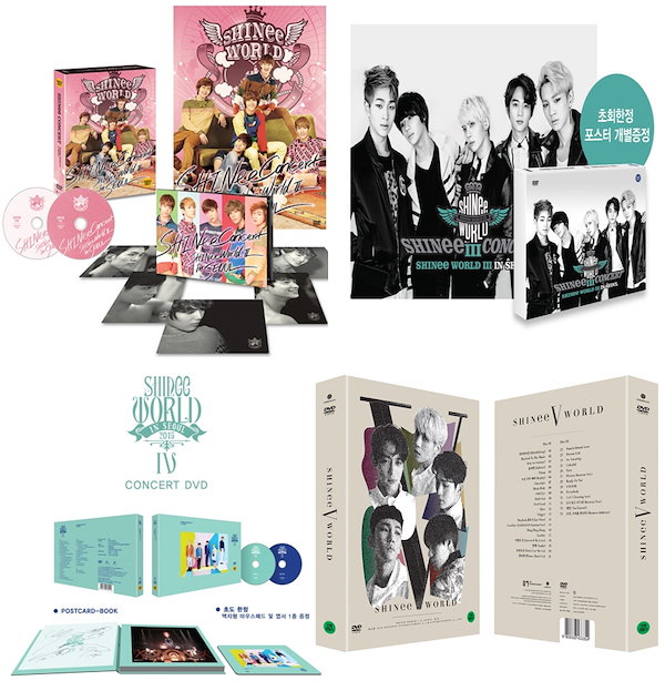 Qoo10] DVD送料無料SHINEE WORLD