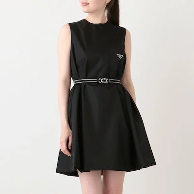 PRADA プラダ ティール フリル付き ワンピース Prada（プラダ