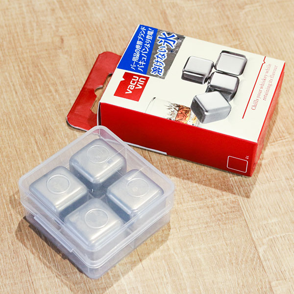 ステンレス氷 溶けない氷 ウィスキーストーン バキュバン VACUVIN ステンレス製 アイスキュー ステンレス氷 溶けない氷 ウィスキーストーン バキュバン VACUVIN ステンレス製 アイスキュー