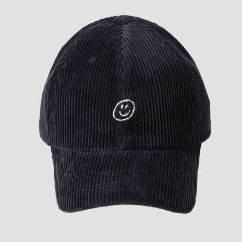 ☆SEVENTEEN ジュン着用☆関税込★ooowl★CORDUROY CAP LOVE SEVENTEENジュンフィ着用 [ooowl] CORDUROY CAP LOVE DARK NAVY