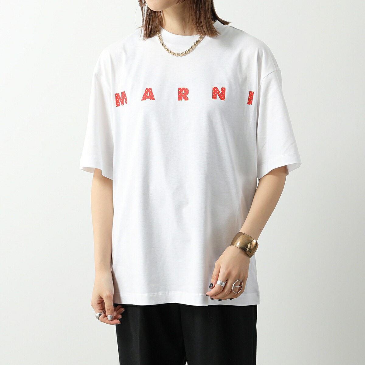 MARNI マルニ Tシャツ THJET49P01 USCV77 レディース 半袖