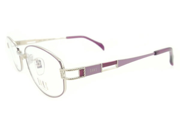 眼鏡 メガネ 展示品 ピンク パープル 中古