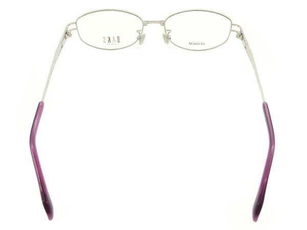 眼鏡 メガネ 展示品 ピンク パープル 中古