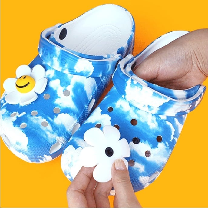 シリコンチャーム サンダル レトロ カラフル クマ テディ ベア チェリー さくらんぼ 四つ葉 クローバー スマイリー フラワー 花 かわいい 大人可愛い きれいめ シンプル カジュアル 大人 lsh