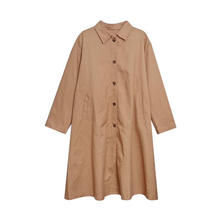 レディース 秋 冬 秋冬 黒 アウター ロング 長袖 ミディアム ジャケット チノコート キャメル