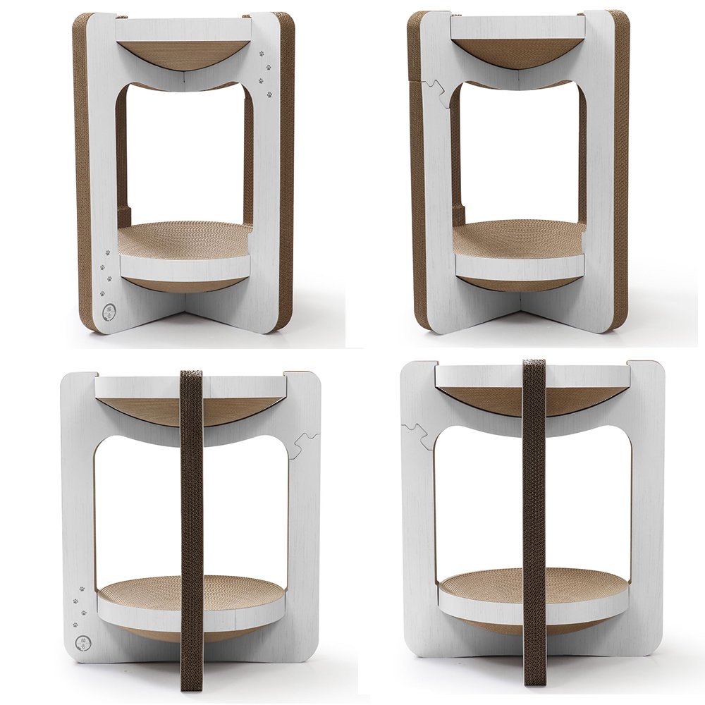 キャットタワー バリバリボウルタワー レギュラー クリアホワイト チャーム限定カラー ねこいち ねこ ネコ 猫用品 爪研ぎ つめとぎ CRC30―51―10―00―00 キャットタワー バリバリボウルタワー レギュラー クリアホワイト チャーム限定カラー ねこいち ねこ ネコ 猫用品 爪研ぎ つめとぎ CRC30―51―10―00―00