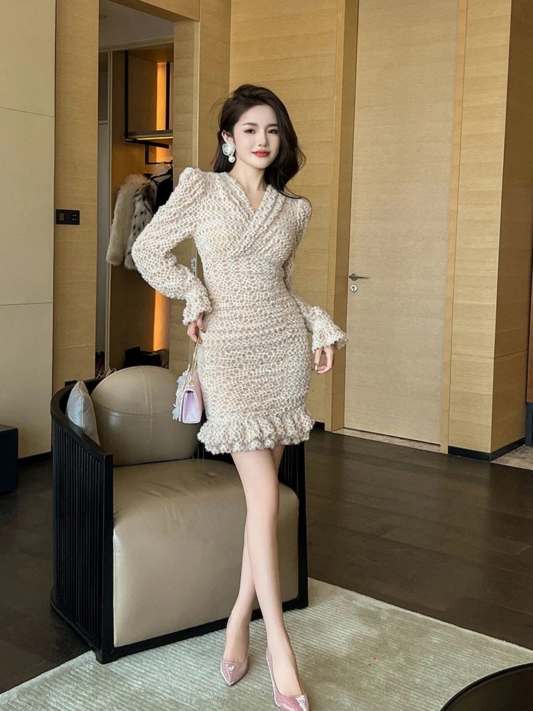 【JY.上品】 2025春冬 ニットワンピース レース マーメイド パーティードレス キャバ 着痩せ 大人 お呼ばれ 同窓会 披露宴 卒業式 結婚式 ウェディング 二次会 成人式 【JY.上品】 2025春冬 ニットワンピース レース マーメイド パーティードレス キャバ 着痩せ 大人 お呼ばれ 同窓会 披露宴 卒業式 結婚式 ウェディング 二次会 成人式