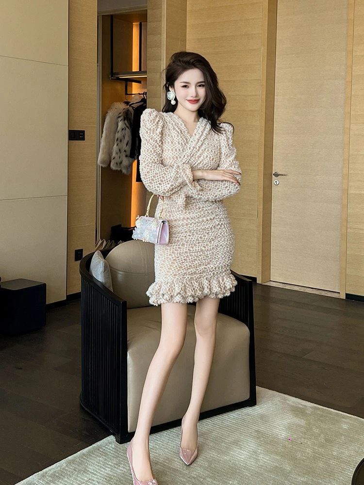 【JY.上品】 2025春冬 ニットワンピース レース マーメイド パーティードレス キャバ 着痩せ 大人 お呼ばれ 同窓会 披露宴 卒業式 結婚式 ウェディング 二次会 成人式 【JY.上品】 2025春冬 ニットワンピース レース マーメイド パーティードレス キャバ 着痩せ 大人 お呼ばれ 同窓会 披露宴 卒業式 結婚式 ウェディング 二次会 成人式