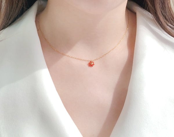 BTS V(テテ)着用☆関税込☆flan★HEART Long Necklaceネックレス BTS V(テテ)着用☆関税込☆flan☆HEART Long Necklaceネックレス