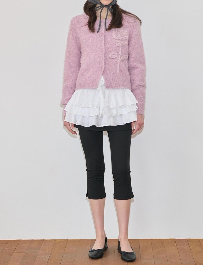24FW Rose Flower Cardigan カーディガン (3 colors)