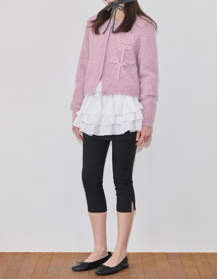 24FW Rose Flower Cardigan カーディガン (3 colors)